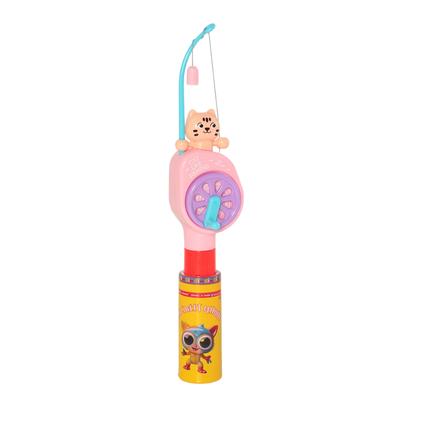 One Sweet Minute Candy Tube with Toy Top 20g - Pack of 10