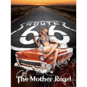 Tin signs 30x40 - Route 66 The Mother Road