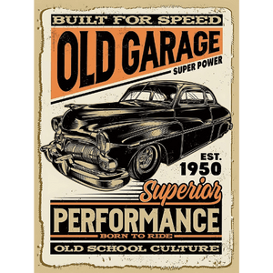 Tin signs 30x40 - Old Garage