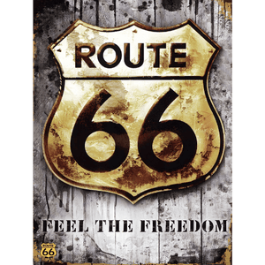 Tin signs 30x40 - Route 66 Freedom