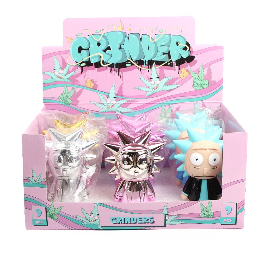 Rick an Morty Grinder - Box of 9