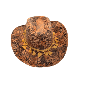 Rustic Charm Western Cowboy Hat