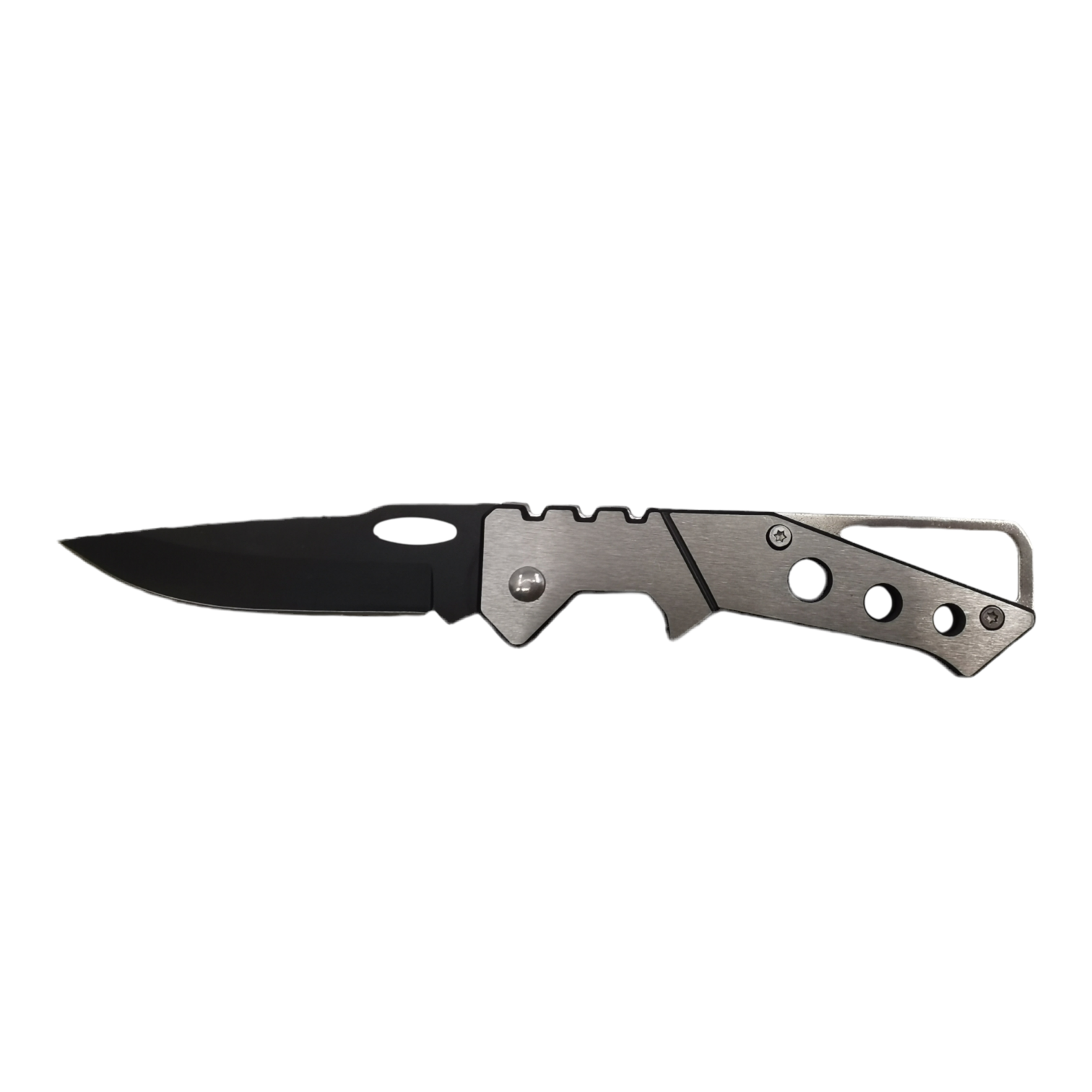 Silver Hunting Utility Knife
