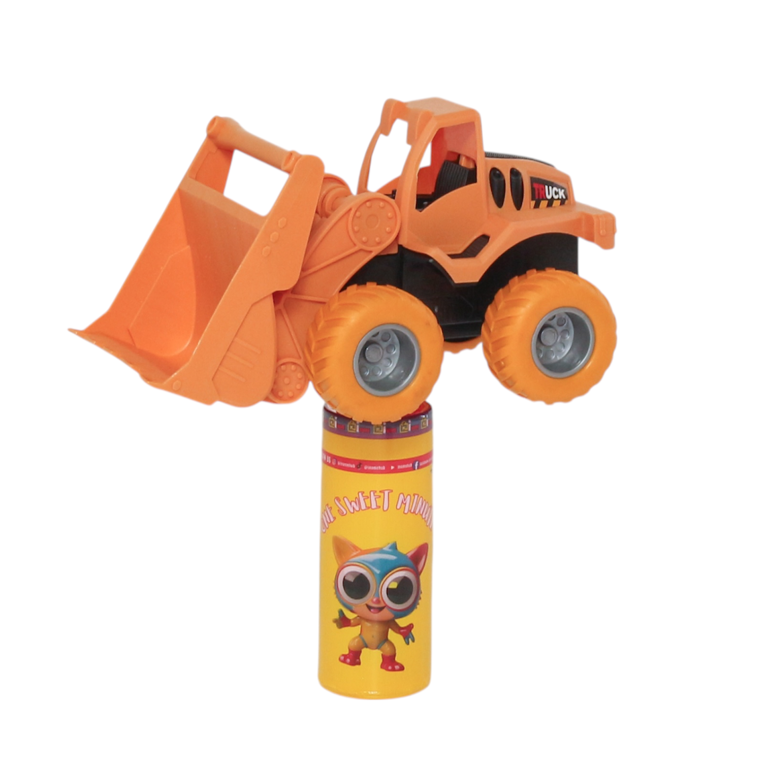 One Sweet Minute Candy Tube with Toy Top 20g - Pack of 10