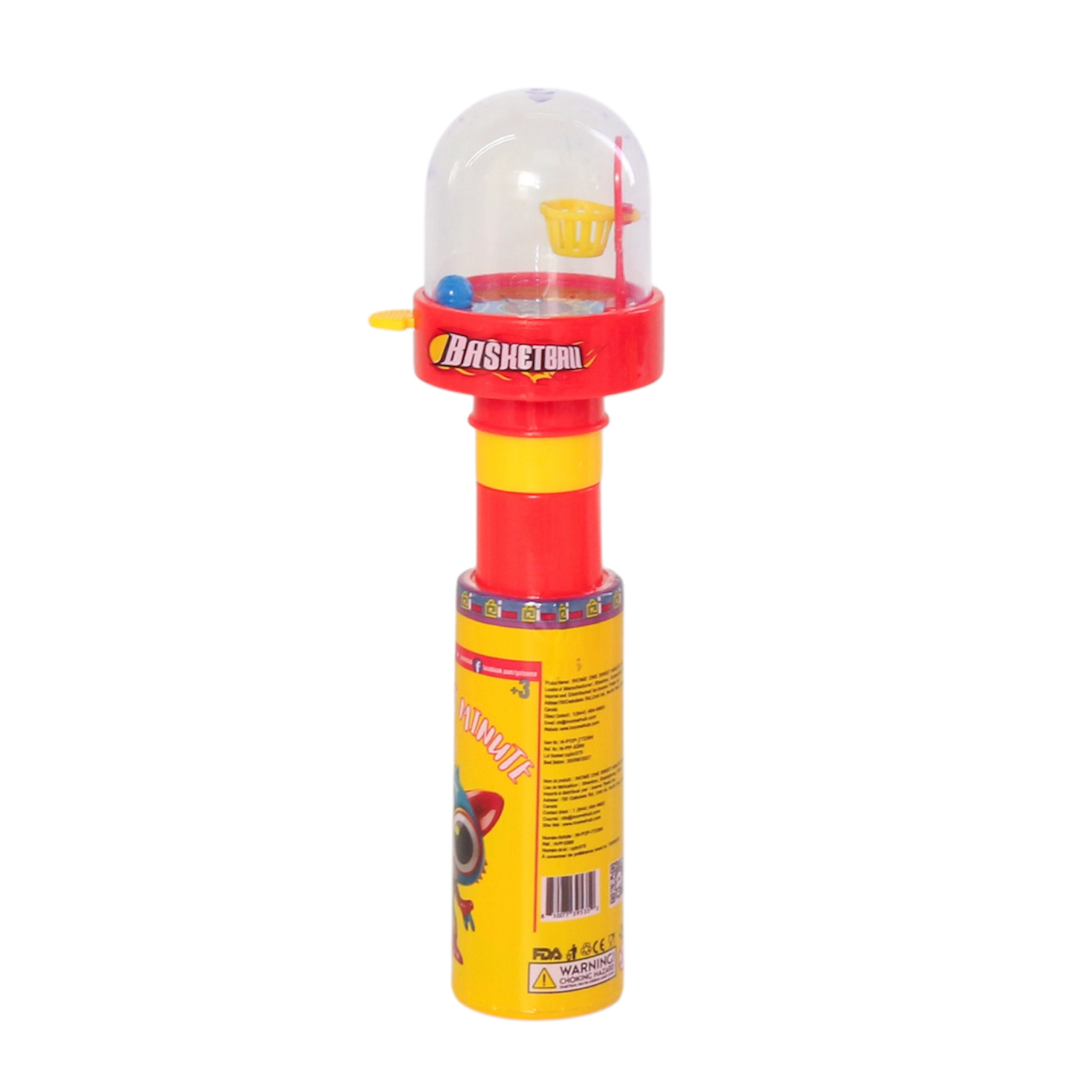 One Sweet Minute Candy Tube with Toy Top 20g - Pack of 10
