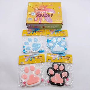 Jumbo 14cm Squishy Paw– Box of 6 Pieces
