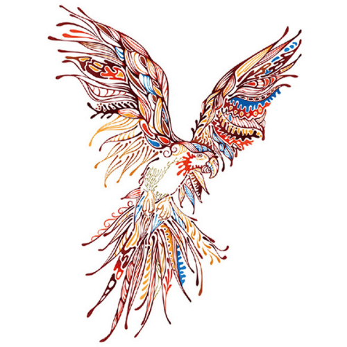 320 Piece Temporary Tattoo Display