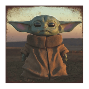 Tin signs 30X30 Star Wars Yoda