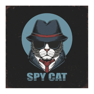 Tin signs 30X30 - Spy Cat