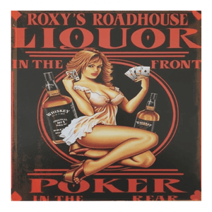 Tin signs 30X30 - Poker