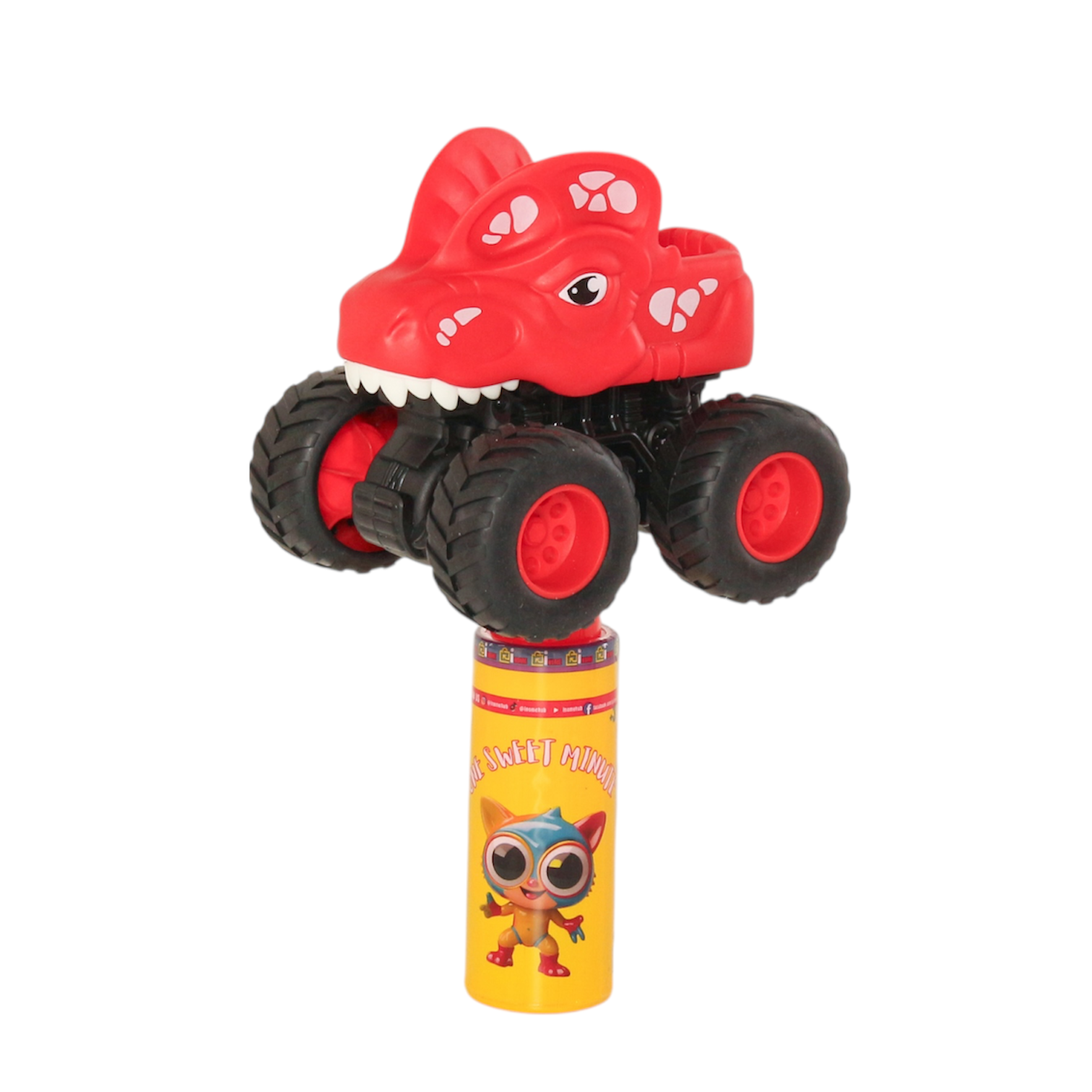 One Sweet Minute Candy Tube with Toy Top 20g - Pack of 10