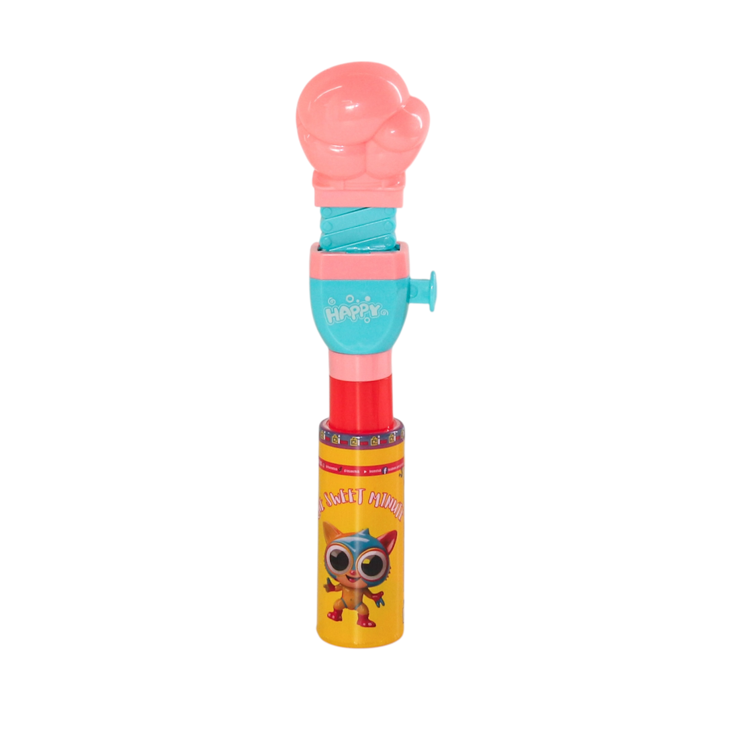 One Sweet Minute Candy Tube with Toy Top 20g - Pack of 10