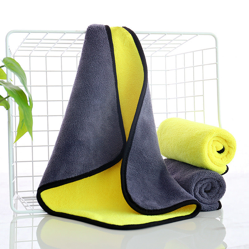 Premium Microfiber Cleaning Cloths – 30x30cm (500 GSM) - Pack of 5, 10, 25, 50