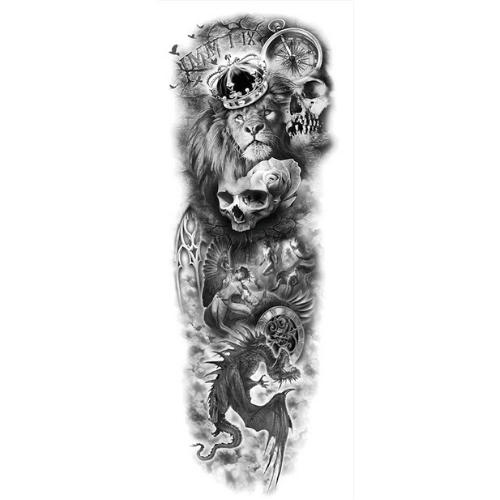 320 Piece Temporary Tattoo Display