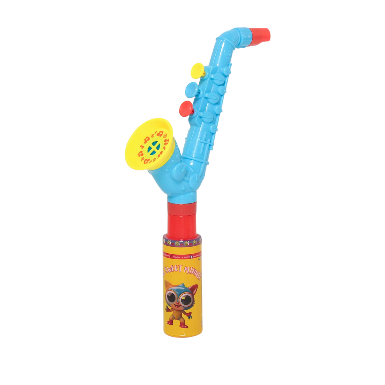 One Sweet Minute Candy Tube with Toy Top 20g - Pack of 10