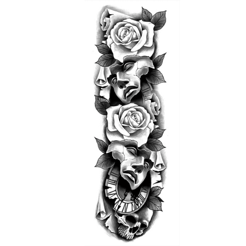 320 Piece Temporary Tattoo Refill package – Full Arm, Half Arm & Small Designs
