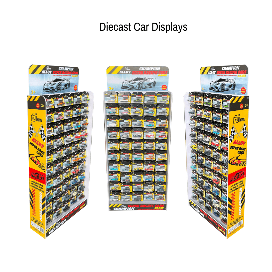 250 Piece Dicast Car Display