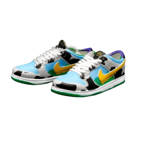 3D Printed Mini Sneaker Keychain Refill Pack – Pack of 10 Mixed Styles