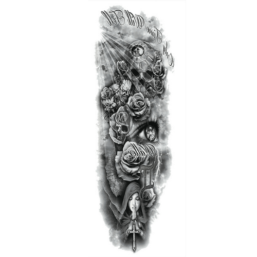 320 Piece Temporary Tattoo Display