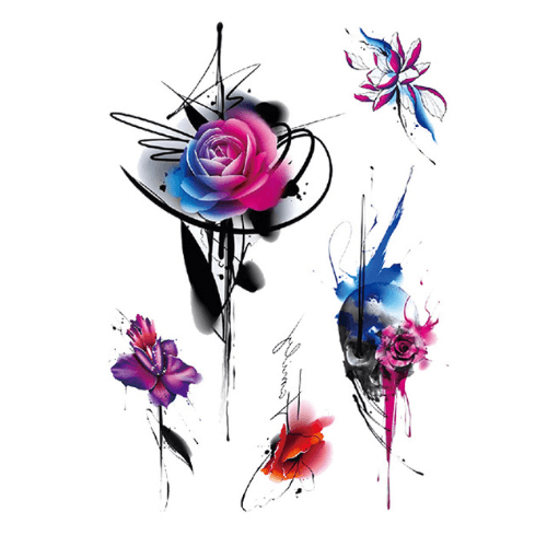 320 Piece Temporary Tattoo Refill package – Full Arm, Half Arm & Small Designs