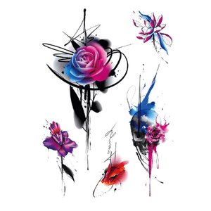 15 Piece Temporary Tattoo Refill package – Small Size Designs