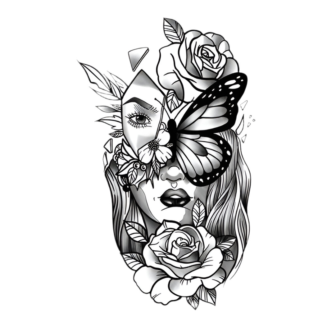 320 Piece Temporary Tattoo Display