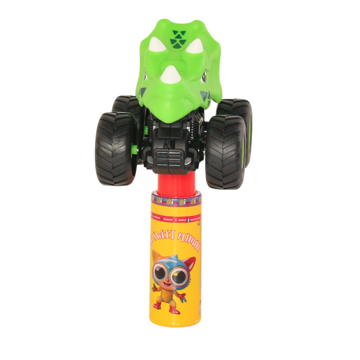 One Sweet Minute Candy Tube with Toy Top 20g - Pack of 10