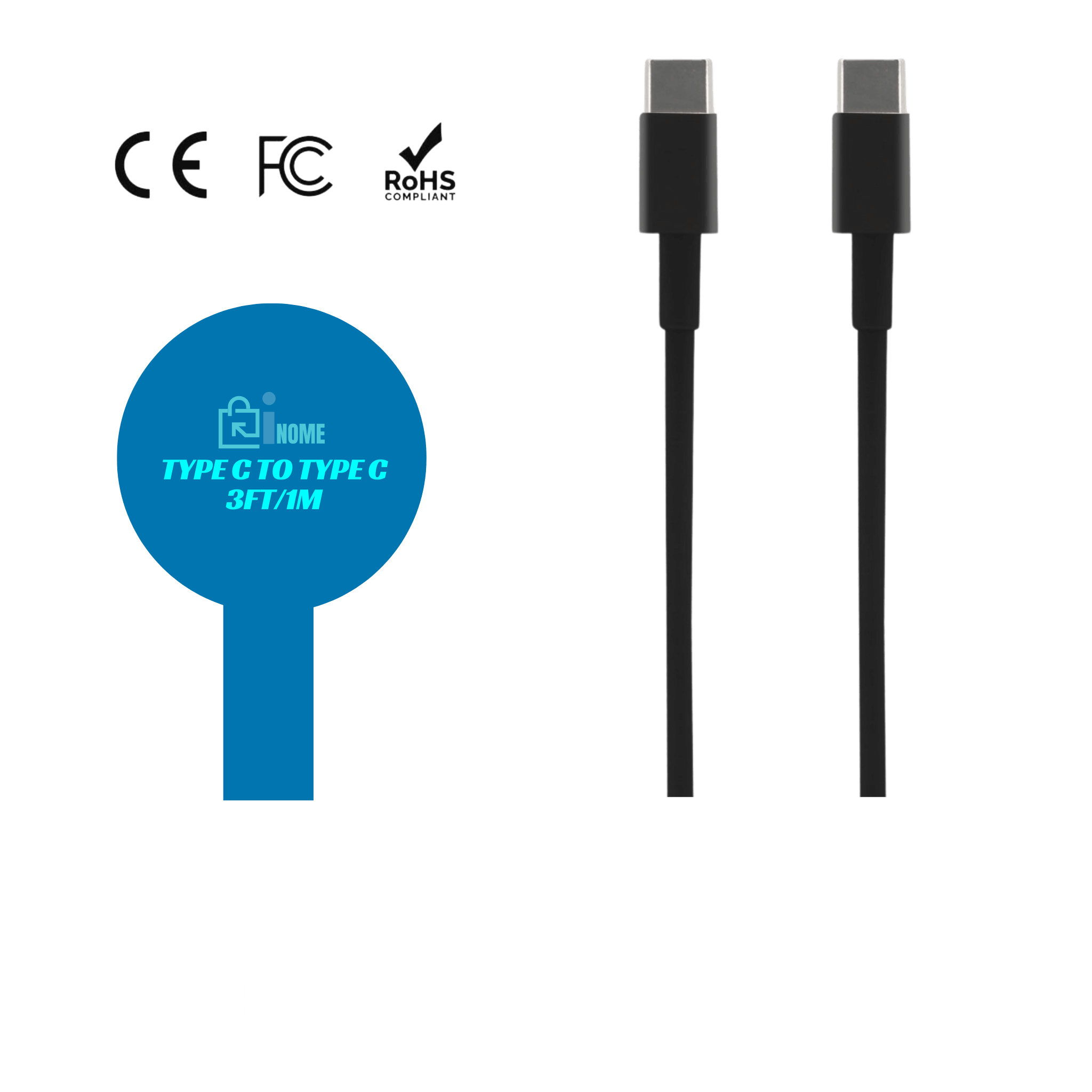 Sleek Charger Cables 3ft - Pack of 10