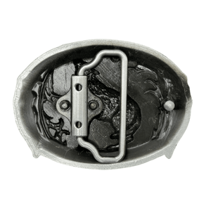 Cowboy Belt Buckle Wolf