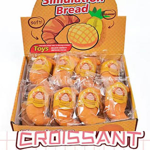 10cm Croissant Squishy - Box of 16 Pieces