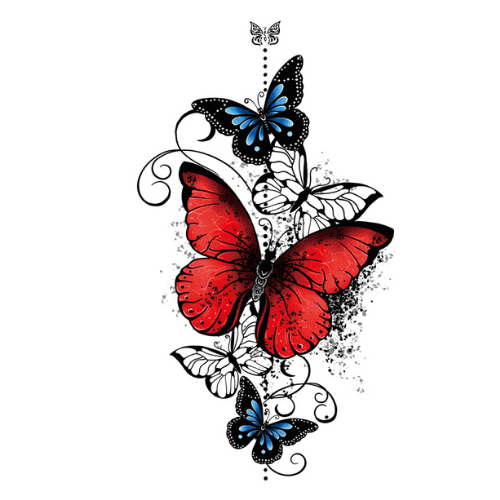 320 Piece Temporary Tattoo Refill package – Full Arm, Half Arm & Small Designs