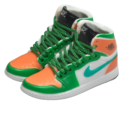 3D Printed Mini Sneaker Keychain Refill Pack – Pack of 10 Mixed Styles