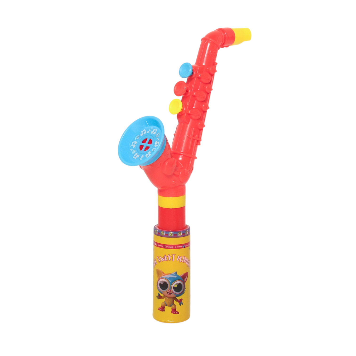 One Sweet Minute Candy Tube with Toy Top 20g - Pack of 10