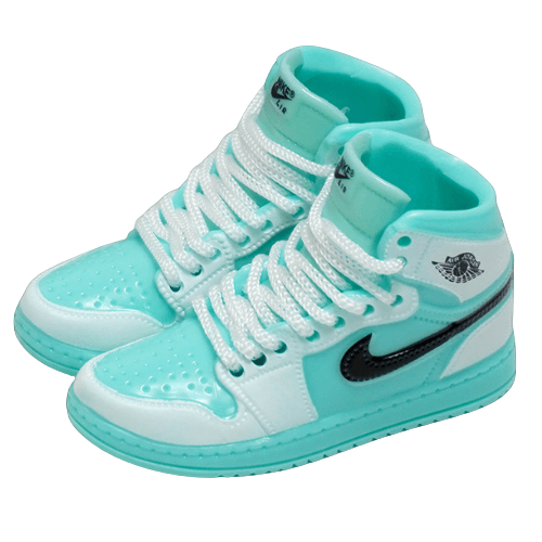 100 Piece Kicks on Kicks Large Acrylic LED Sneaker Keychain Display