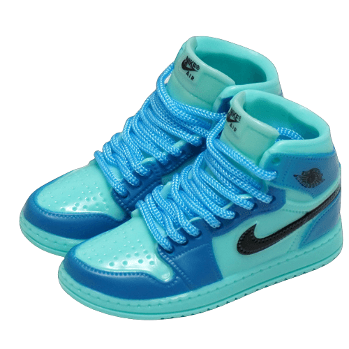 3D Printed Mini Sneaker Keychain Refill Pack – Pack of 10 Mixed Styles