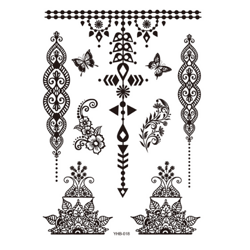 320 Piece Temporary Tattoo Refill package – Full Arm, Half Arm & Small Designs