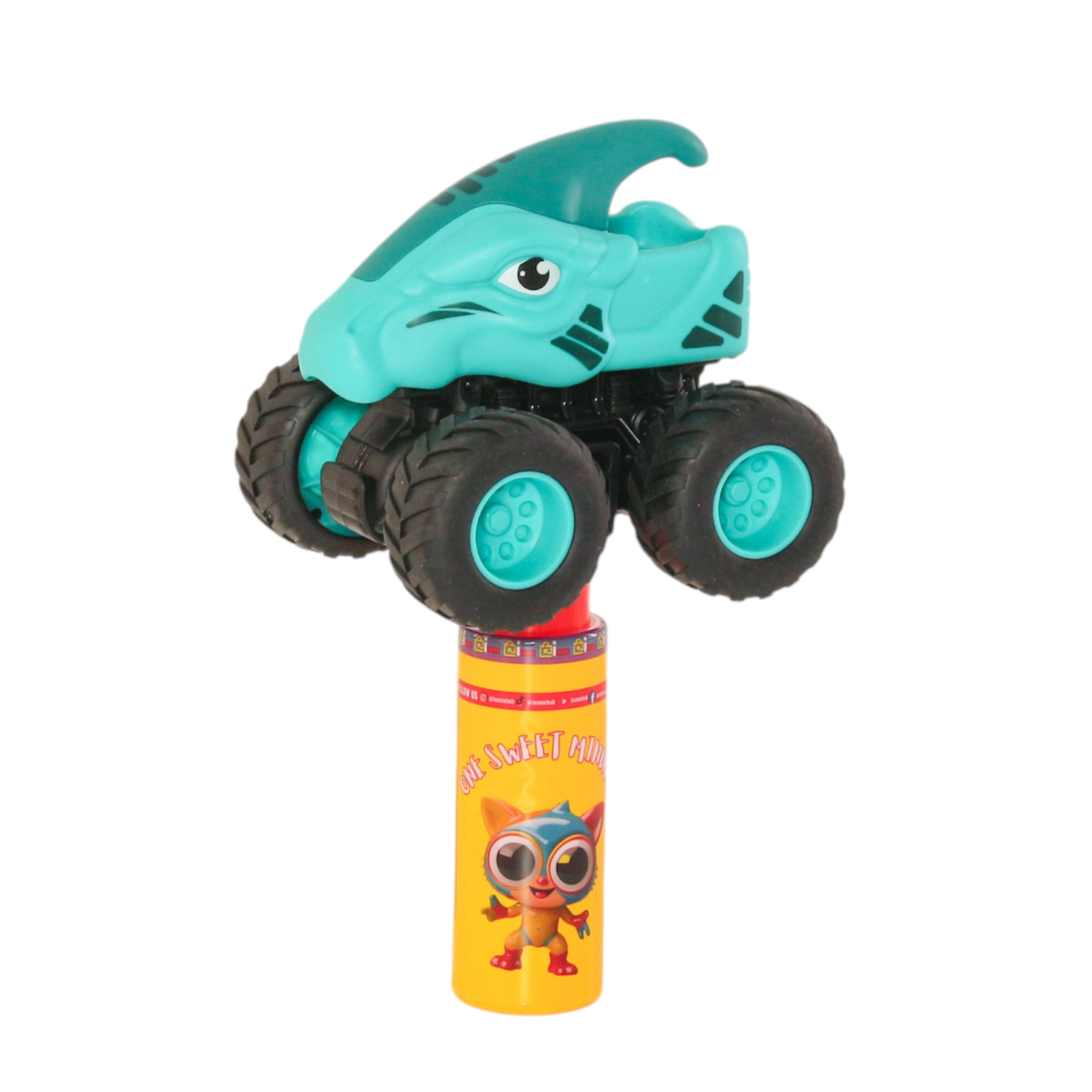 One Sweet Minute Candy Tube with Toy Top 20g - Pack of 10