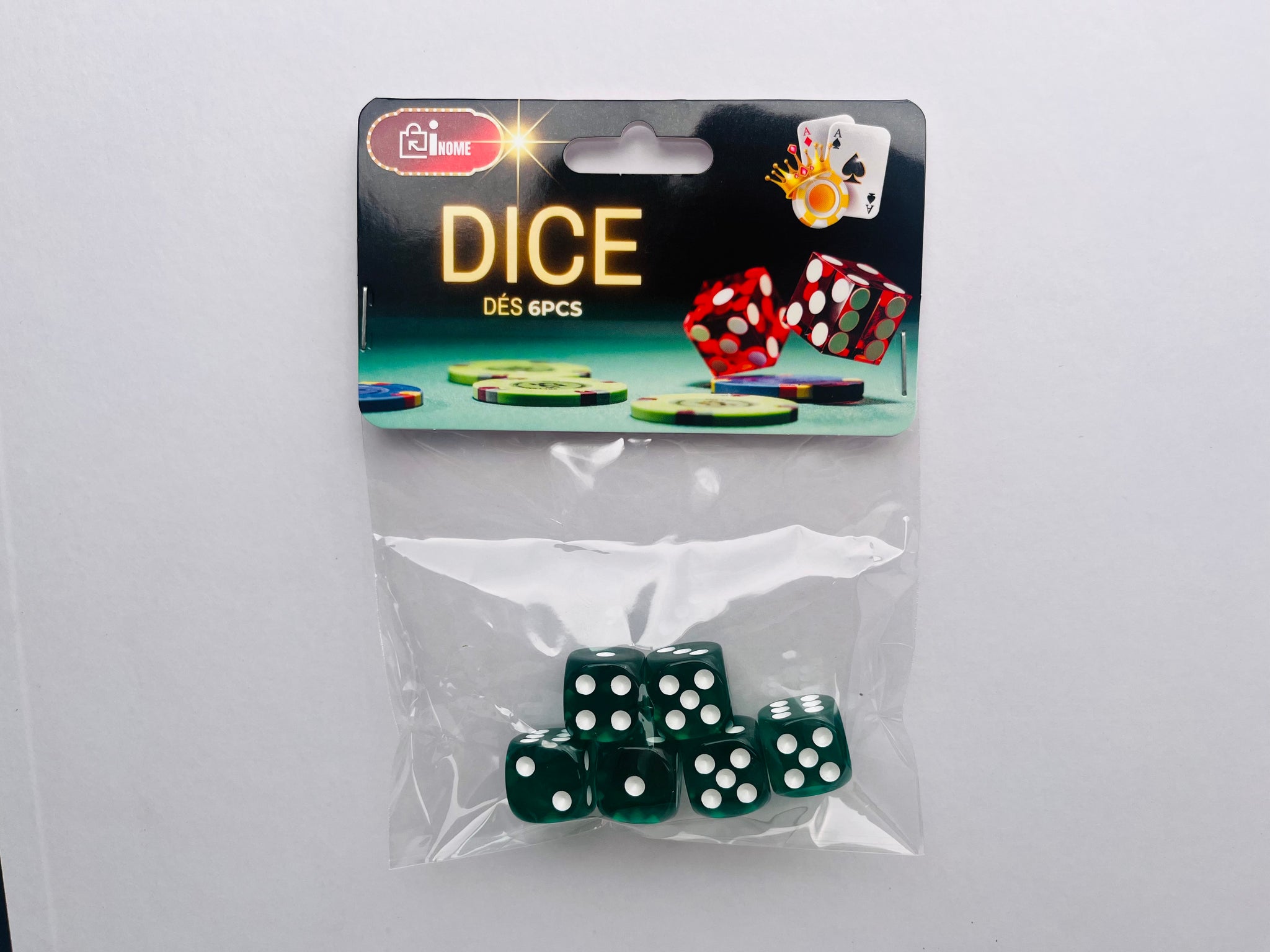 6-Piece Dice Set - Pack of 8