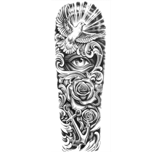 320 Piece Temporary Tattoo Refill package – Full Arm, Half Arm & Small Designs