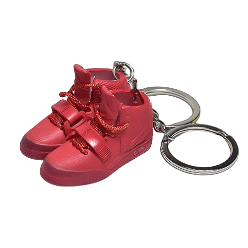 100 Piece Kicks on Kicks Large Acrylic LED Sneaker Keychain Display