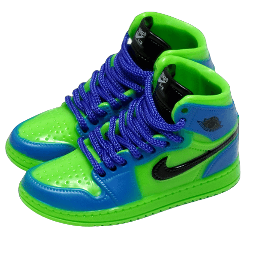 100 Piece Kicks on Kicks Large Acrylic LED Sneaker Keychain Display