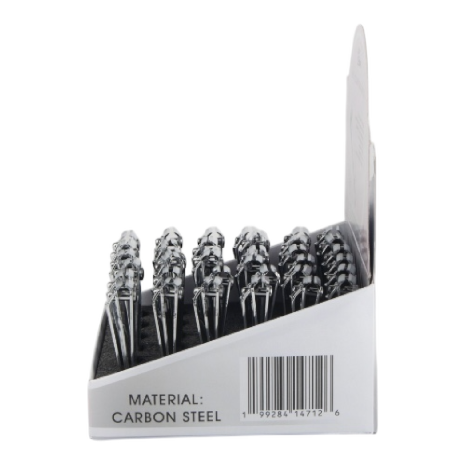 36 Piece Large Nail Clippers with File Counter Display