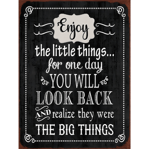 Tin signs 30x40 - The Little Things