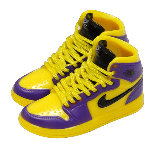 3D Printed Mini Sneaker Keychain Refill Pack – Pack of 10 Mixed Styles