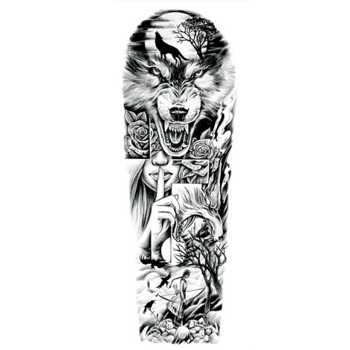 320 Piece Temporary Tattoo Refill package – Full Arm, Half Arm & Small Designs