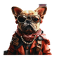 Acrylic AI Wall Art Pawsh Rebel