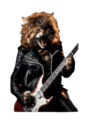 Acrylic AI Wall Art Rock 'N Roar