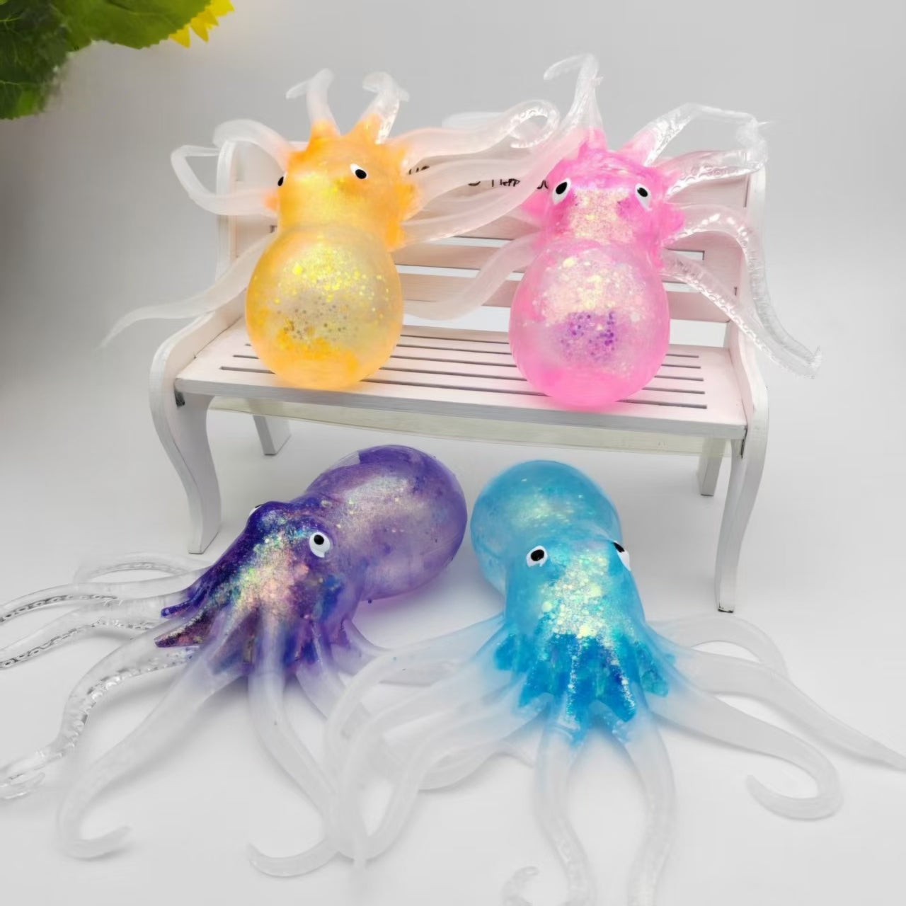 9cm Maltose Octopus Squishy - Box of 12 Pieces