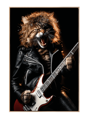 Acrylic AI Wall Art Rock 'N Roar