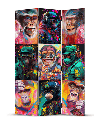 Room Divider - Ai Monkey